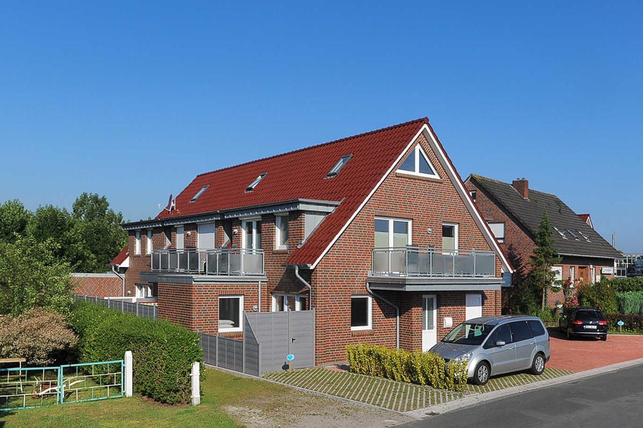 Ferienwohnungen Am Kajedeich Bensersiel Esterno foto